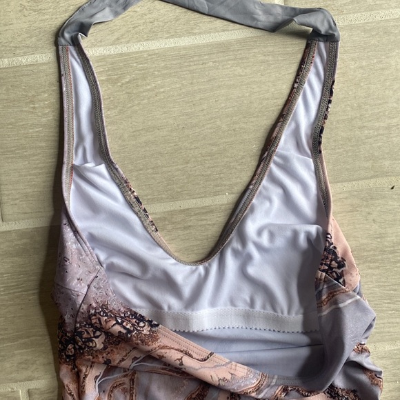 Bathing suit dress with bottoms. Great design. Very comfortable. Size S - Picture 9 of 10